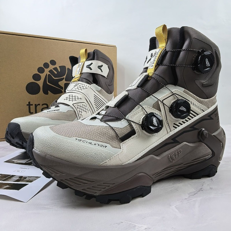 Men'S Shoes Good For Wide Feet - รองเท้าเดินป่าคุณภาพดีสำหรับผู้ชาย แบบหุ้มข้อสูง รองเท้าปีนเขา รองเท้าผูกเชือกสำหรับผู้ชาย รองเท้ากีฬากลางแจ้งสำหรับเท้ากว้าง