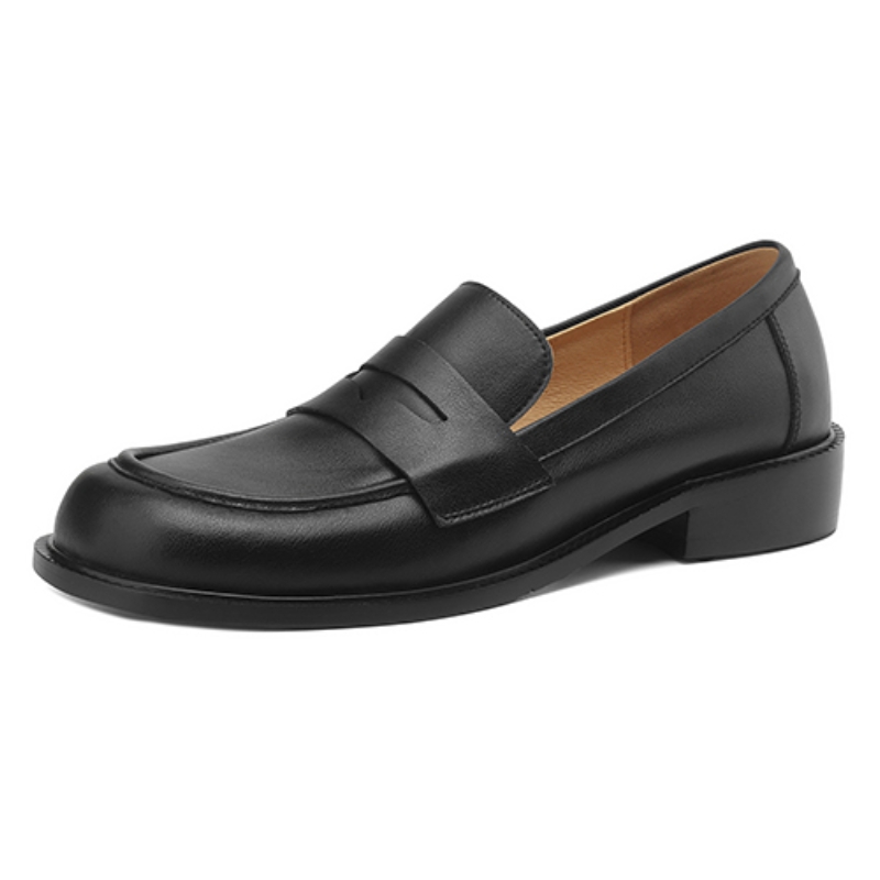 Men Shoes Oxford - รองเท้าอ็อกซ์ฟอร์ดสำหรับผู้หญิง หนังแท้ ดีไซน์เนอร์ รองเท้าส้นเตี้ย รองเท้าลำลอง รองเท้าเดินสบายๆ