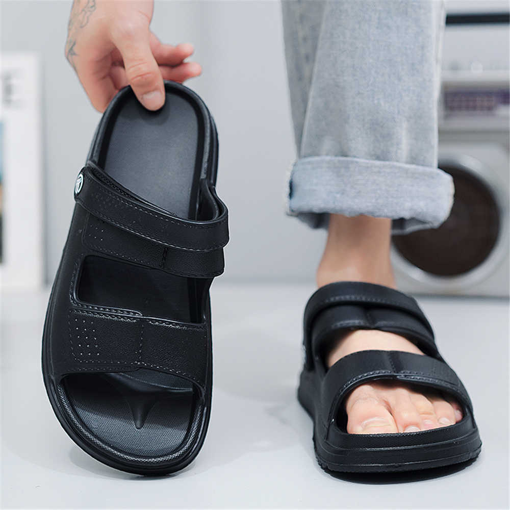 Men Shoes On Clearance - รองเท้าแตะพื้นนิ่ม ไซส์ 45 รองเท้าผู้ชาย รองเท้าสลิปเปอร์ ไซส์