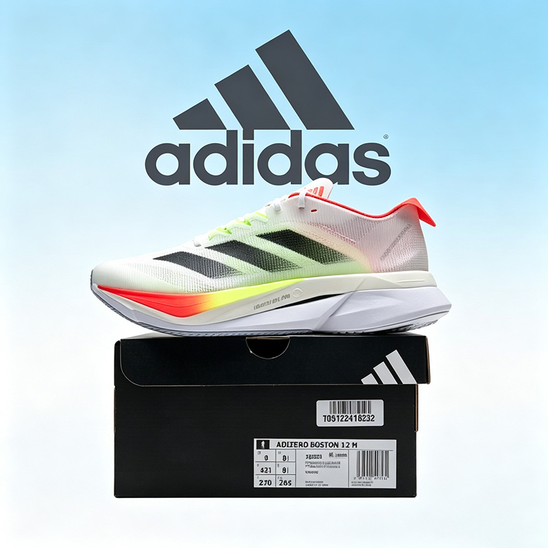 Men'S Shoes Half Cut - รองเท้าวิ่งมาราธอน Adidas BOSTON 12 สำหรับผู้ชาย พร้อมเทคโนโลยีรองรับแรงกระแทกและคืนตัว