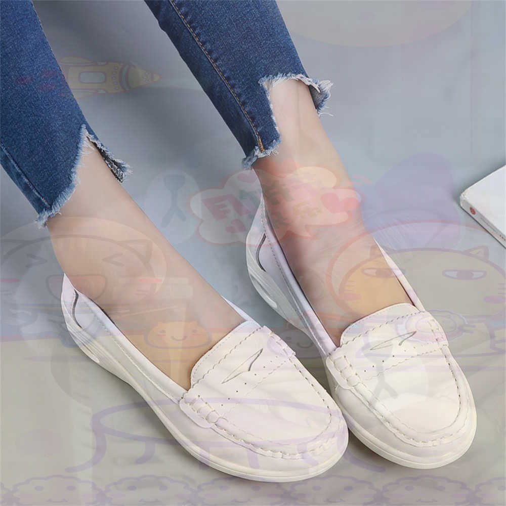 Men'S Shoes Good For Wide Feet - Soft SLIP-ON สตรีขนาดใหญ่รองเท้าเทนนิสสเก็ตบอร์ดสุภาพสตรีรองเท้าผ้าใบแบรนด์หรูกีฬาวิทยาลัย Drop Shipping