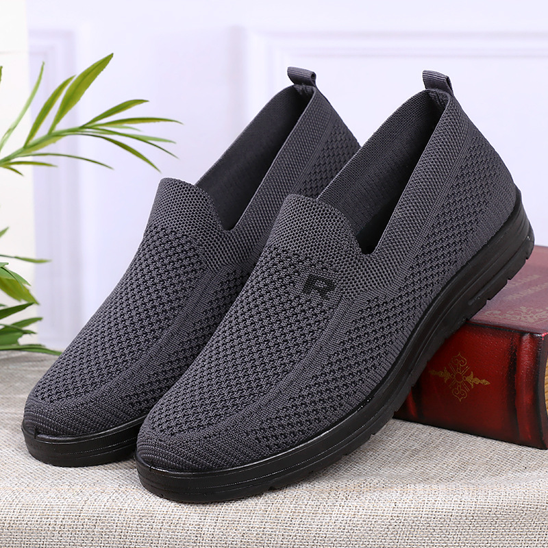 Men Shoes On Clearance - รองเท้าผ้าใบลำลองระงับกลิ่นกายสำหรับผู้ชาย ฤดูร้อน น้ำหนักเบา ระบายอากาศได้ดี ราคาไม่แพง จัดส่งฟรี