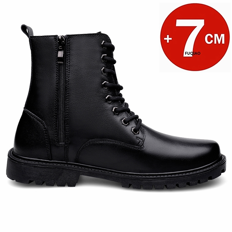 รองเท้าบูทหนังแท้ผู้ชาย บุขนอุ - Men Shoes Formal บทวิจารณ์และราคา