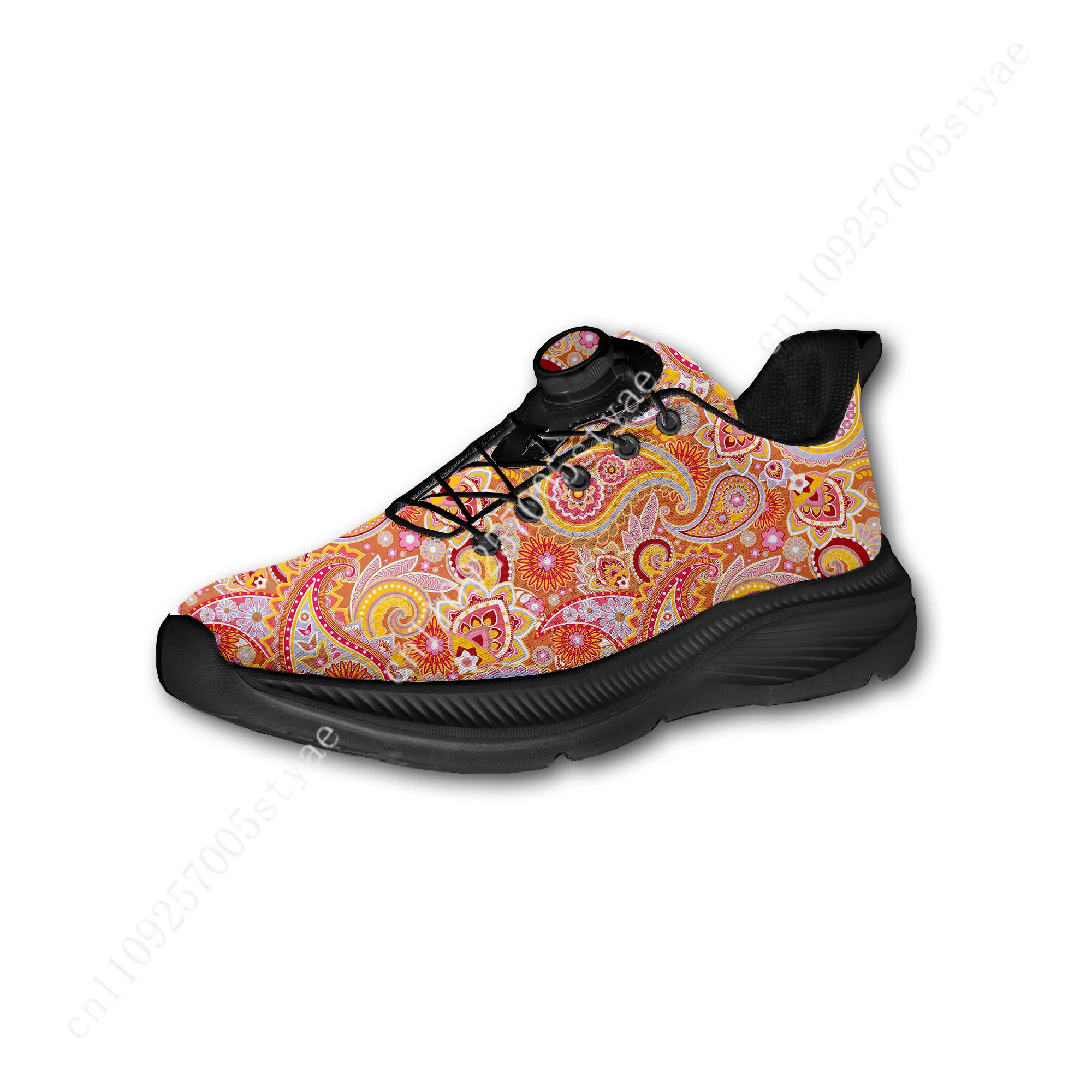 โบฮีเมียน มันดาลา ลายดอกไม้ รอ - Men Shoes Sneakers บทวิจารณ์และราคา