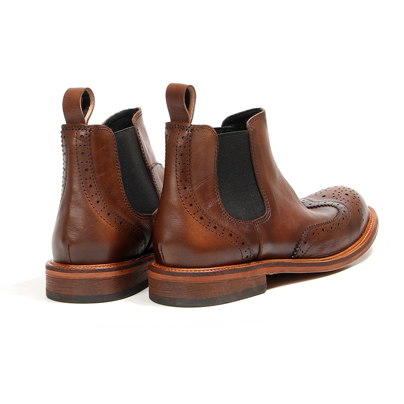 ใหม่ Handmade Men Vintage อังก - Men Shoes For Wedding บทวิจารณ์และราคา