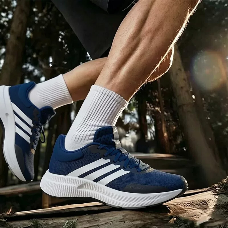 รองเท้าวิ่งผู้ชาย Adidas สีน้ำ - Men'S Shoes Half Cut บทวิจารณ์และราคา