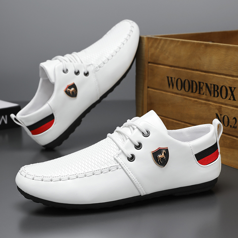รองเท้าโลฟเฟอร์ลำลองสีพื้นสำหร - Men Shoes Boss บทวิจารณ์และราคา