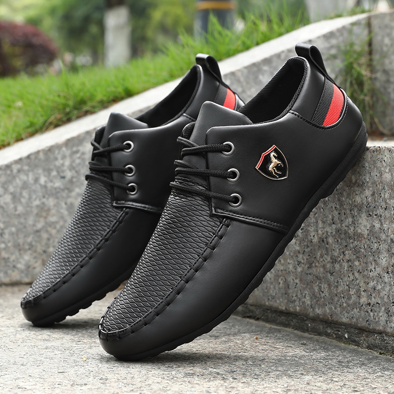 รองเท้าโลฟเฟอร์ลำลองสีพื้นสำหร - Men Shoes Boss บทวิจารณ์และราคา