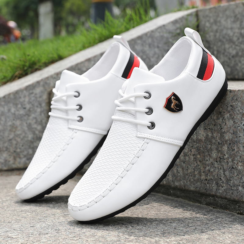 รองเท้าโลฟเฟอร์ลำลองสีพื้นสำหร - Men Shoes Boss บทวิจารณ์และราคา