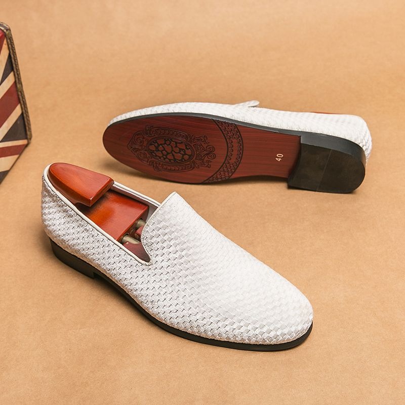 รองเท้าผู้ชายแบบสวม รองเท้าสำห - Men'S Shoes Drivers บทวิจารณ์และราคา