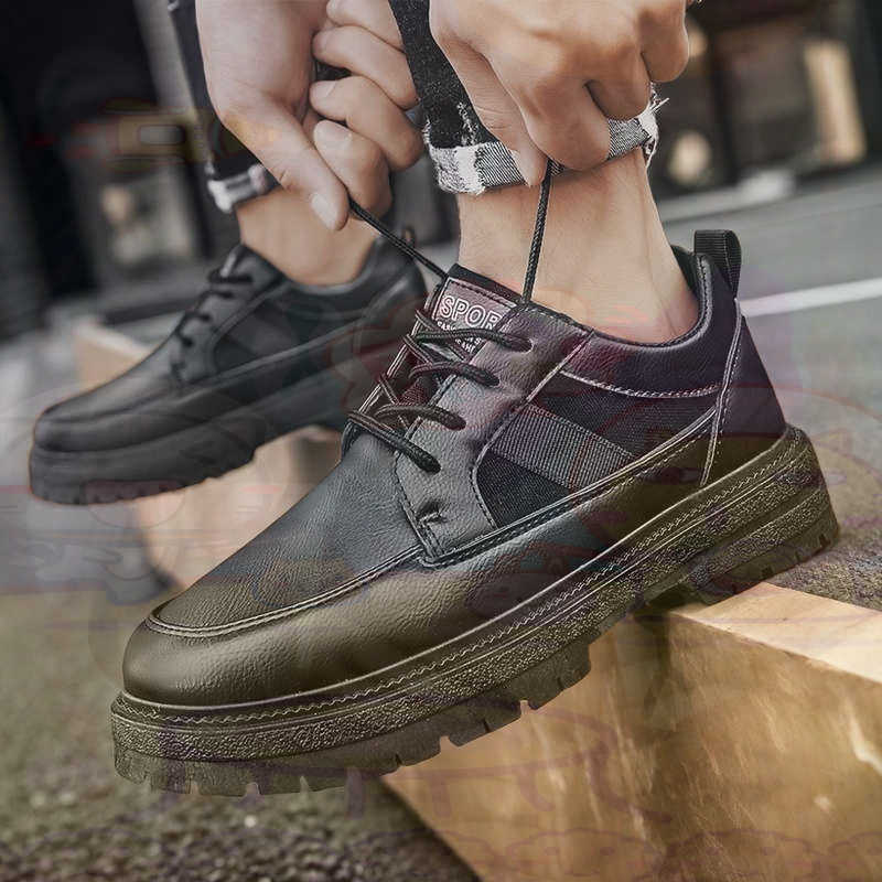 Dark Natural หนังแฟชั่น Traine - Men'S Shoes Good For Wide Feet บทวิจารณ์และราคา