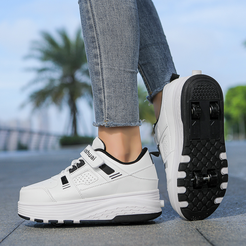 รองเท้าสเก็ตแบบมีล้อที่สามารถเ - Men Shoes Sneakers บทวิจารณ์และราคา