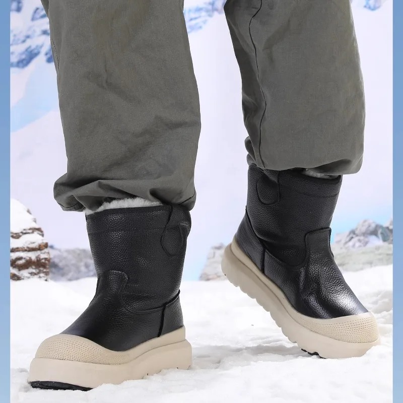 รองเท้าบูทหิมะผู้ชายสไตล์อังกฤ - Men'S Shoes With Height Increase บทวิจารณ์และราคา