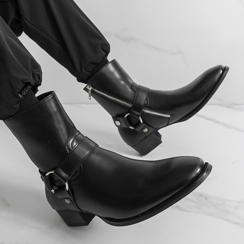 ฤดูใบไม้ร่วงแฟชั่นแบรนด์ผู้ชาย - Men Shoes Boss บทวิจารณ์และราคา