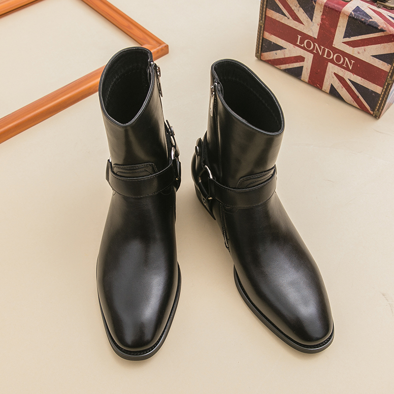 ฤดูใบไม้ร่วงแฟชั่นแบรนด์ผู้ชาย - Men Shoes Boss บทวิจารณ์และราคา