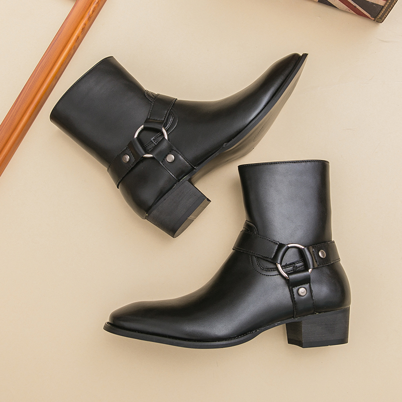 ฤดูใบไม้ร่วงแฟชั่นแบรนด์ผู้ชาย - Men Shoes Boss บทวิจารณ์และราคา