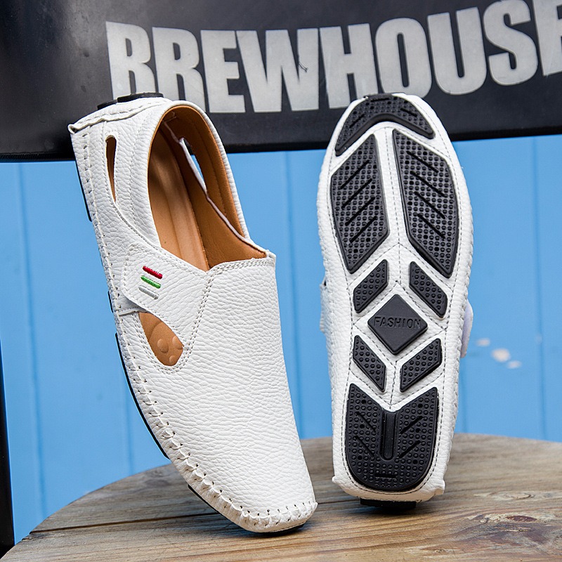 รองเท้าผู้ชายระบายอากาศดีไซน์ห - Men'S Shoes Drivers บทวิจารณ์และราคา