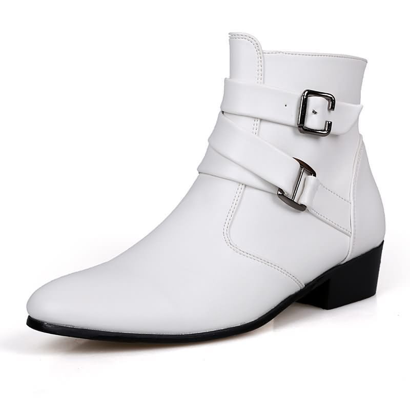 ผู้ชายหรูหรารองเท้าหนังเชลซีรอ - Men Shoes Formal บทวิจารณ์และราคา