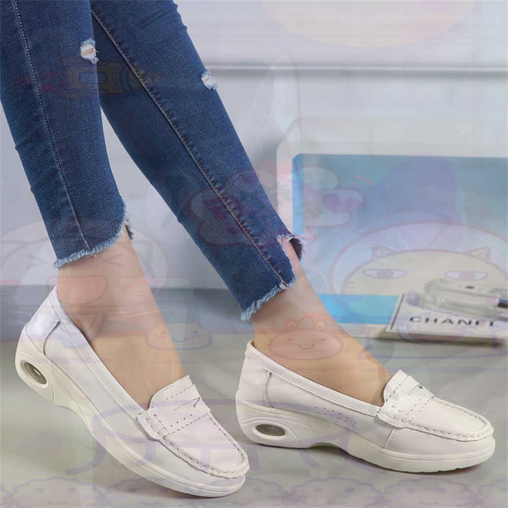 Soft SLIP-ON สตรีขนาดใหญ่รองเท - Men'S Shoes Good For Wide Feet บทวิจารณ์และราคา