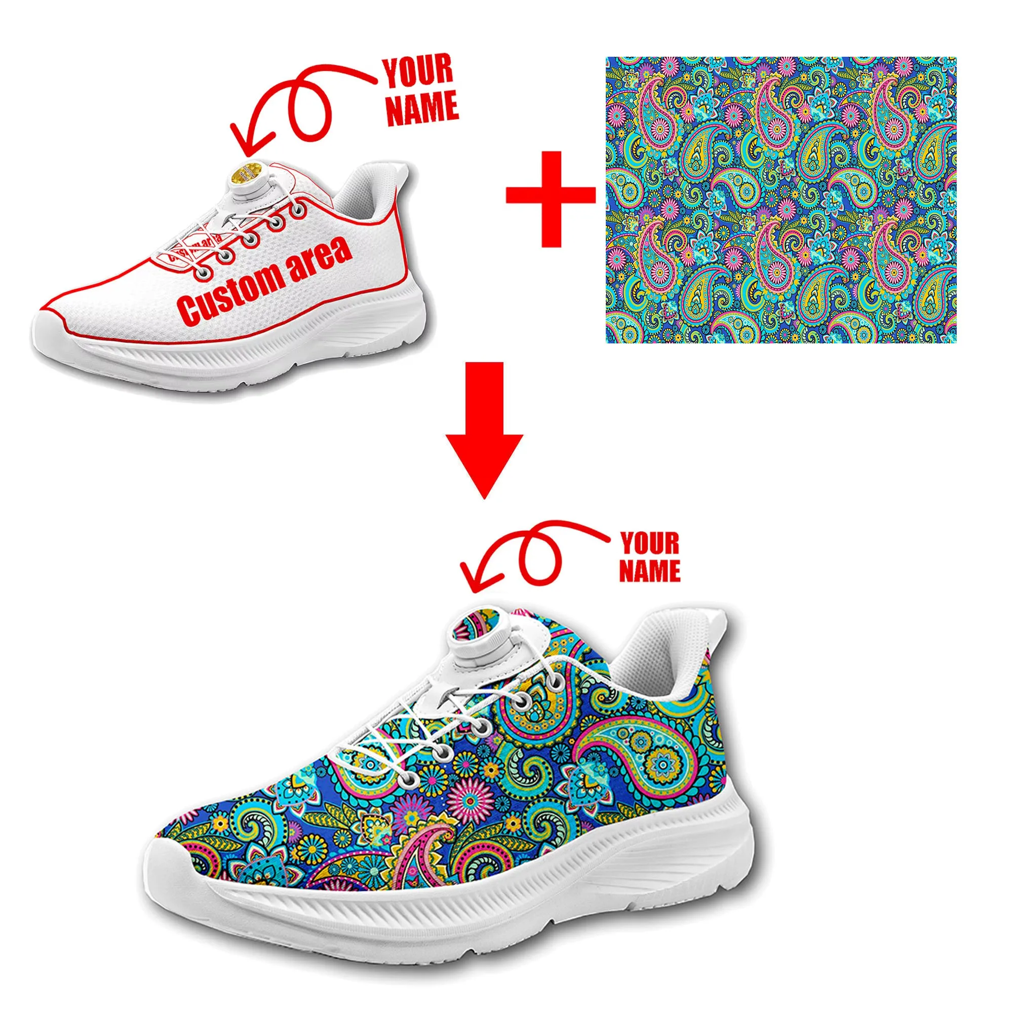 รองเท้าเดินแบบสั่งทำพิเศษ MAKE - Men Shoes Sneakers บทวิจารณ์และราคา