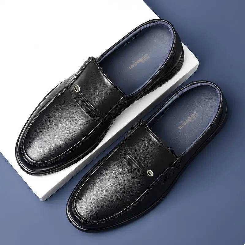 รองเท้าทรงกลมแบบสวมสำหรับผู้ชา - Men Shoes On Clearance บทวิจารณ์และราคา