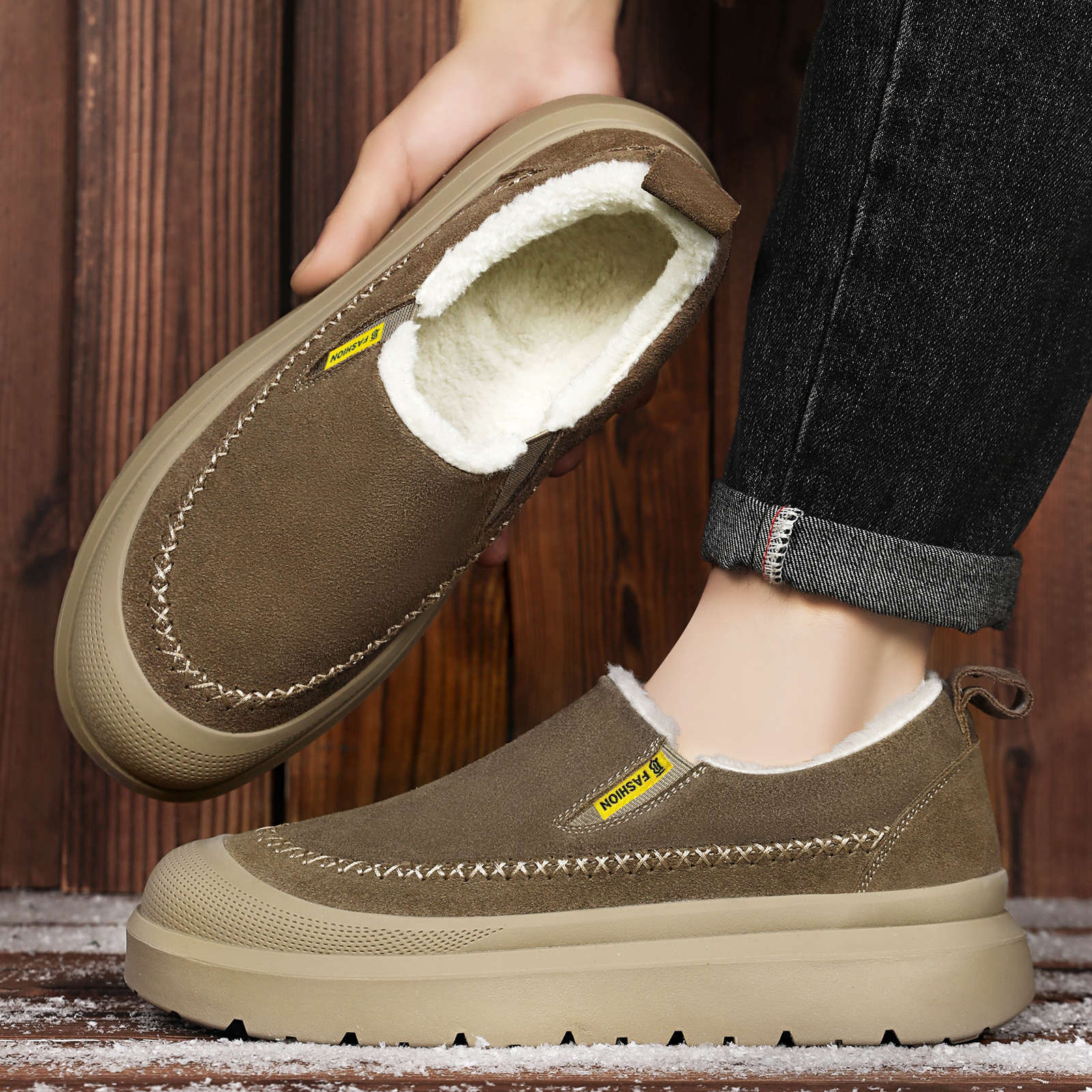 รองเท้าบูทข้อสั้นสำหรับผู้ชายใ - Men'S Shoes With Height Increase บทวิจารณ์และราคา