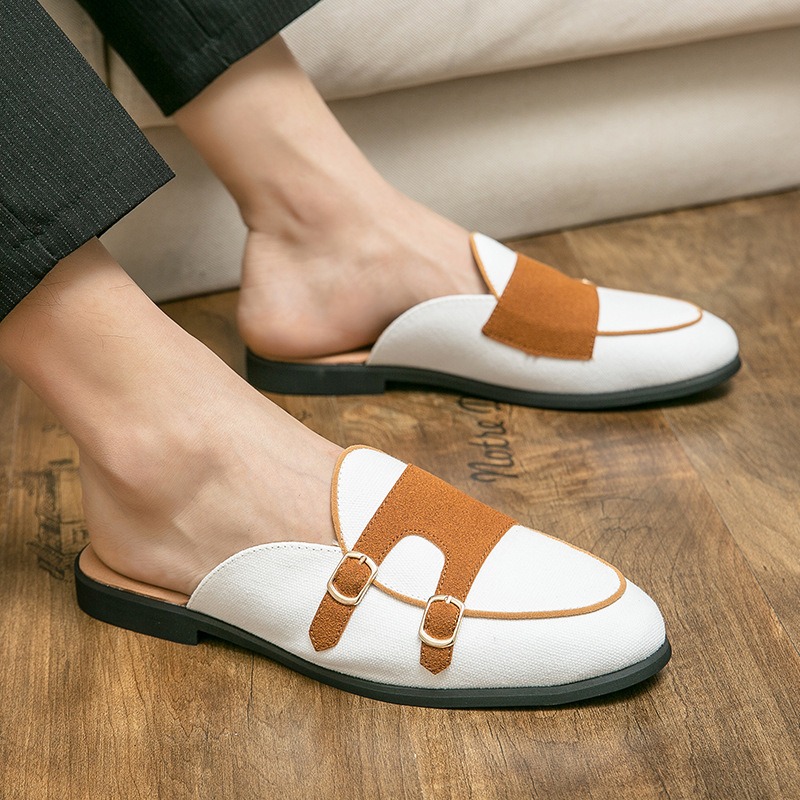 ผ้าใบล่อครึ่งรองเท้าสําหรับชาย - Men Shoes Formal บทวิจารณ์และราคา
