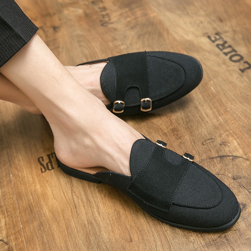 ผ้าใบล่อครึ่งรองเท้าสําหรับชาย - Men Shoes Formal บทวิจารณ์และราคา