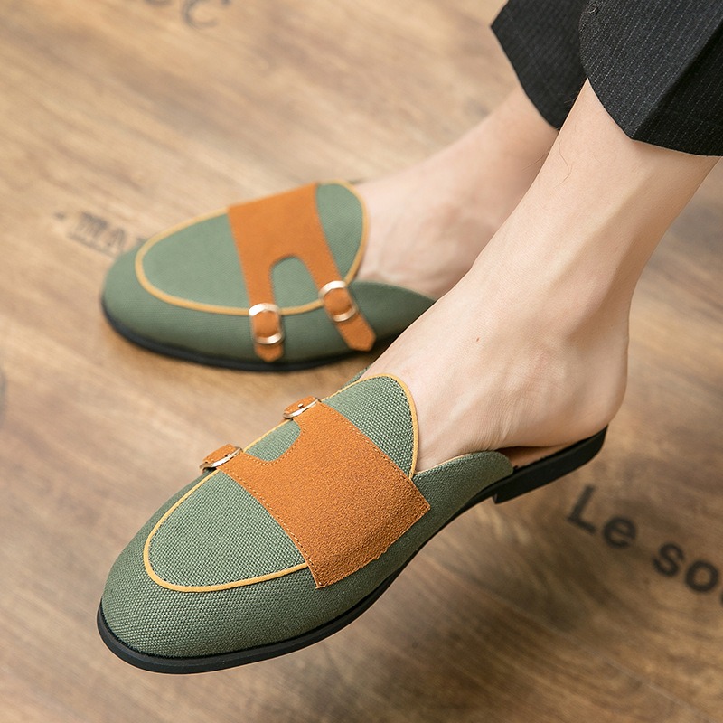 ผ้าใบล่อครึ่งรองเท้าสําหรับชาย - Men Shoes Formal บทวิจารณ์และราคา