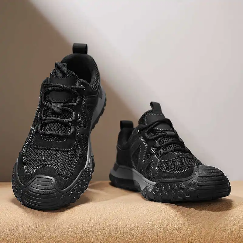 รองเท้าส้นตึกแบบแพลตฟอร์มสำหรั - Men Shoes Sneakers บทวิจารณ์และราคา