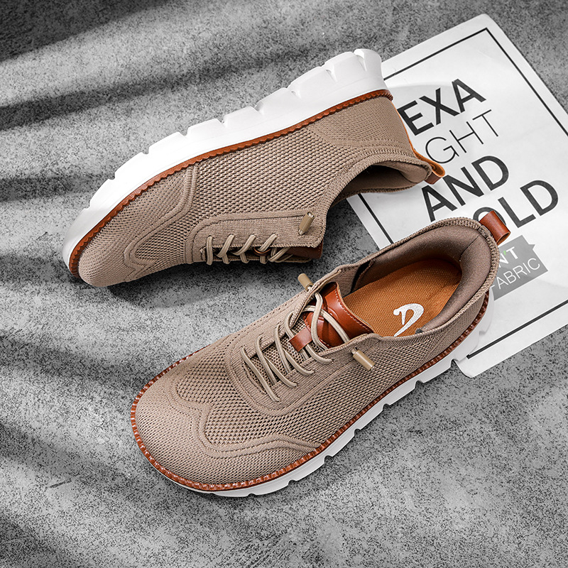 รองเท้าผู้ชายทรงกว้าง สไตล์ลำล - Men Shoes Sneakers บทวิจารณ์และราคา