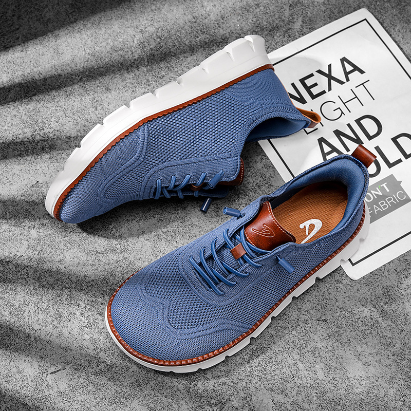 รองเท้าผู้ชายทรงกว้าง สไตล์ลำล - Men Shoes Sneakers บทวิจารณ์และราคา