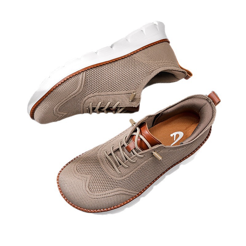รองเท้าผู้ชายทรงกว้าง สไตล์ลำล - Men Shoes Sneakers บทวิจารณ์และราคา