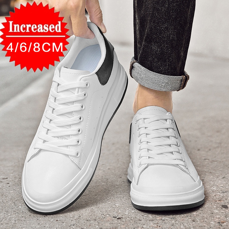 รองเท้าผ้าใบเพิ่มความสูงแบบซ่อ - Men'S Shoes With Height Increase บทวิจารณ์และราคา