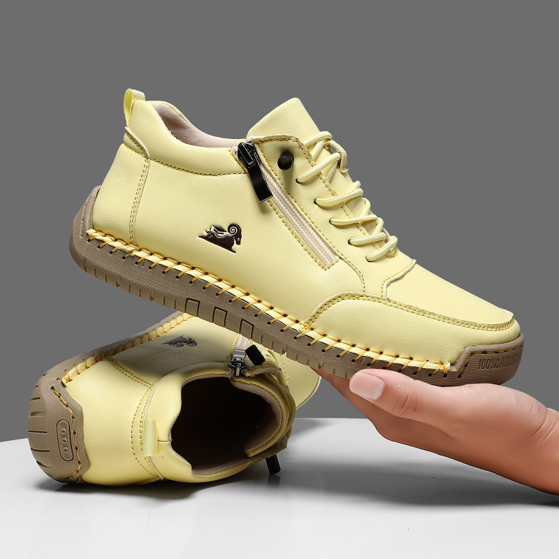 รองเท้าผ้าใบสตรีรองเท้าหนังทำม - Men Shoes Sneakers บทวิจารณ์และราคา