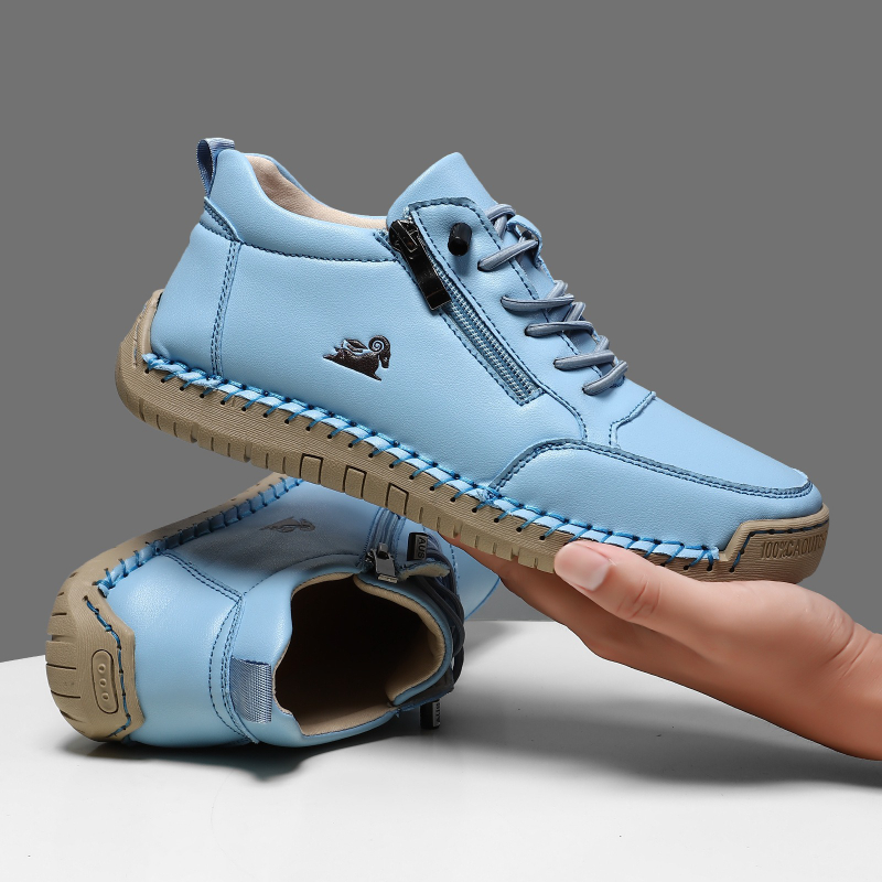 รองเท้าผ้าใบสตรีรองเท้าหนังทำม - Men Shoes Sneakers บทวิจารณ์และราคา