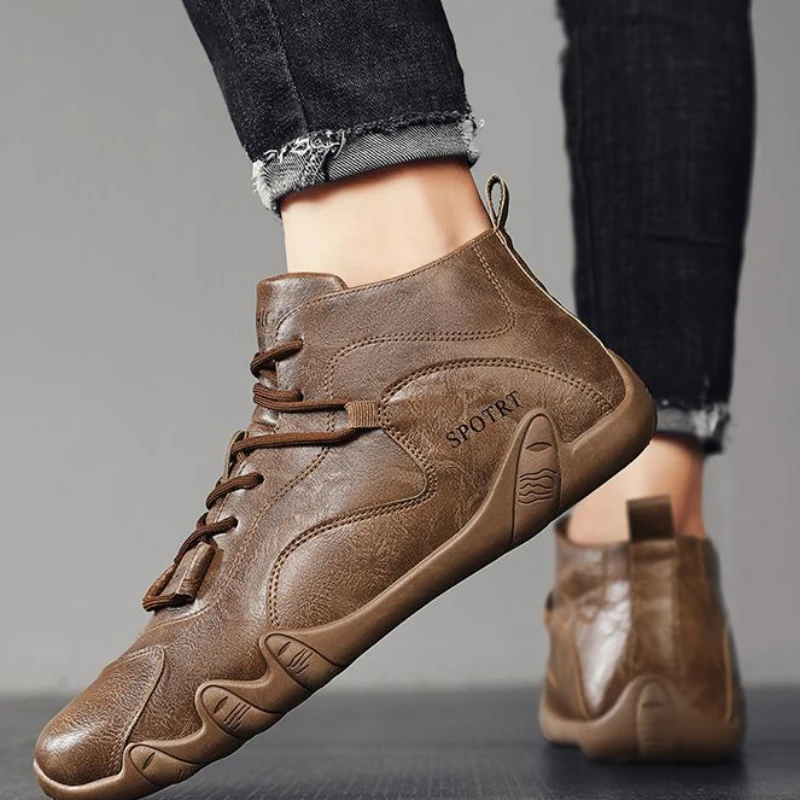 รองเท้าหนังนิ่มแบบสวมสำหรับผู้ - Men Shoes On Clearance บทวิจารณ์และราคา